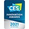 Logo ocenenia CES 2021 Innovation Awards.